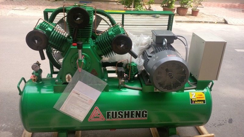 9 chú ý trước khi sửa chữa máy nén khí Fusheng