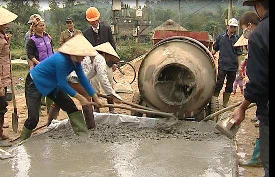 Cách trộn bê tông thủ công và trộn bê tông bằng máy