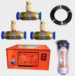 Những lưu ý khi sử dụng hệ thống phun sương