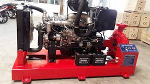 Quy trình vận hành máy bơm chữa cháy cơ bản